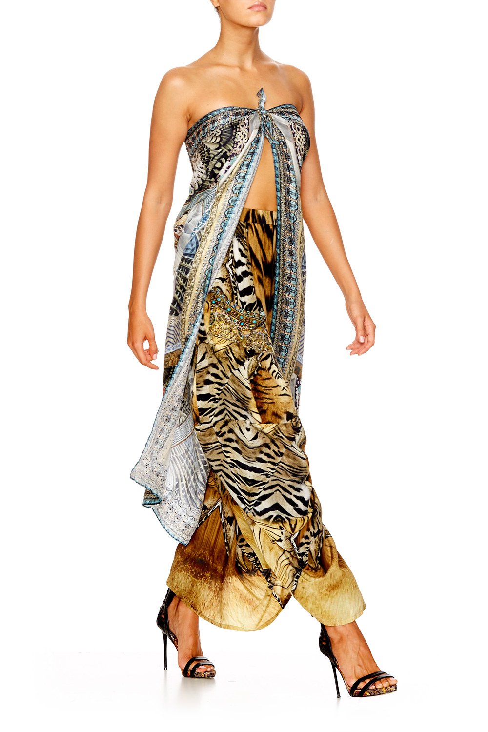 GIRL ON THE WING LARGE SQUARE SCARF