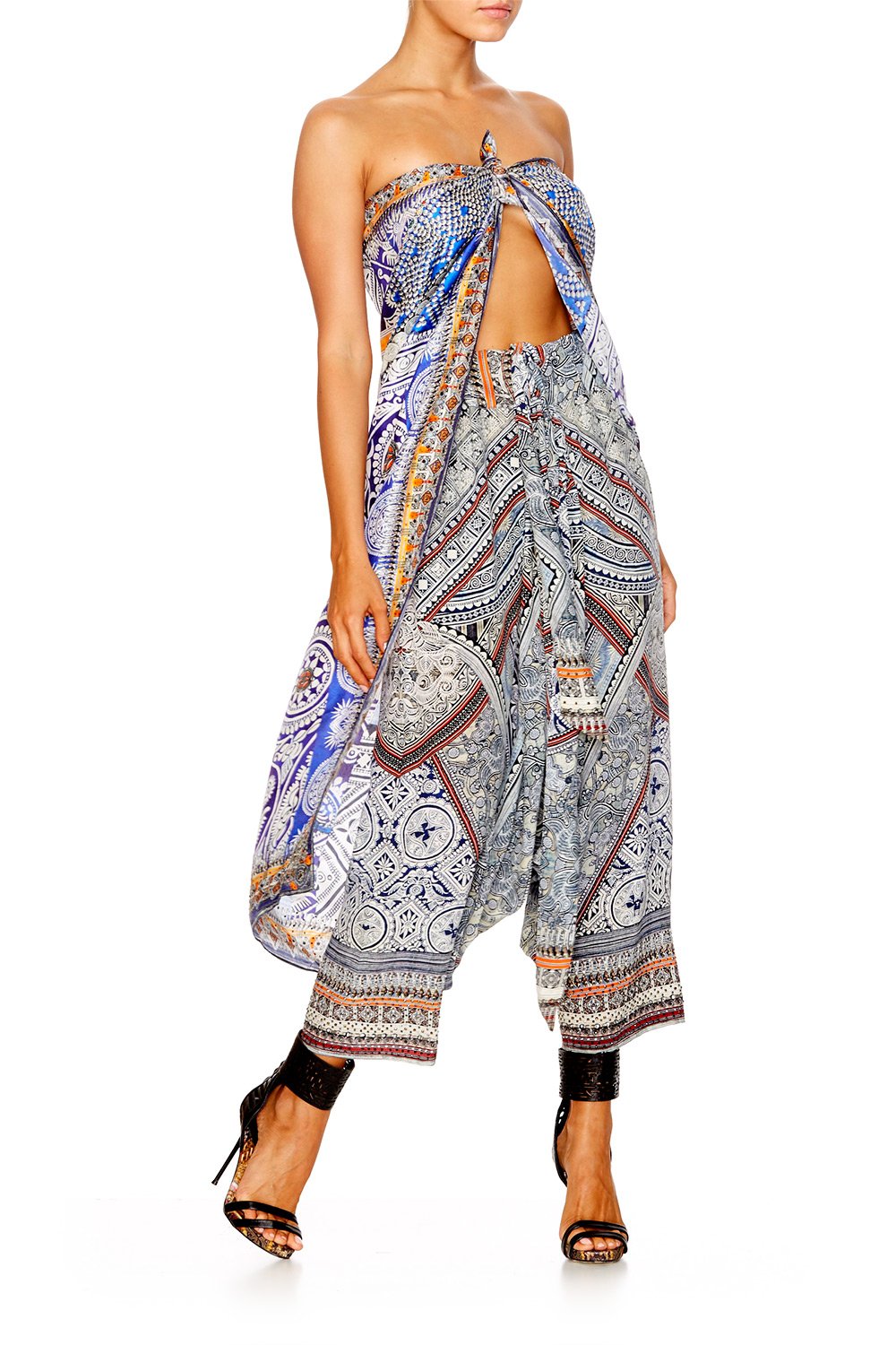 ANTIQUE BATIK HAREM PANTS