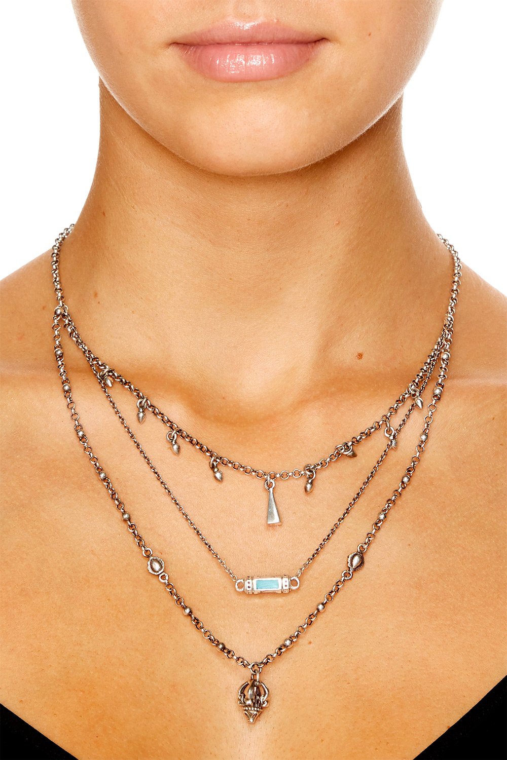 DRESS UP BOX NANO TIERED NECKLACE