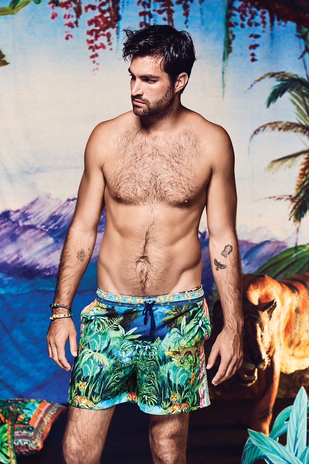 CAMILLA BENNYS BLESSING MENS ELASTIC WAIST BOARDSHORT