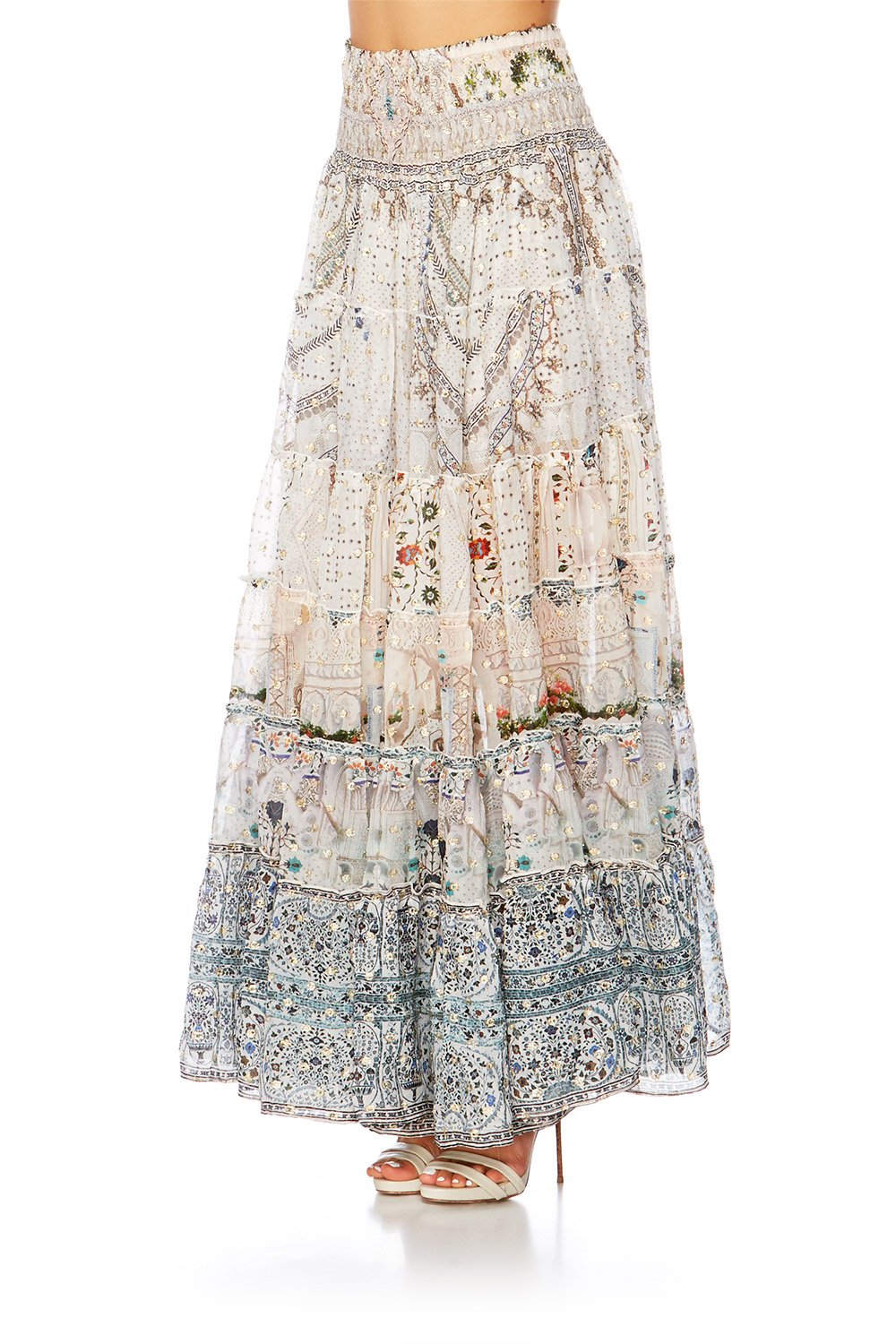 BREAKFAST WITH SILVIA LONGLINE PEASANT TOP