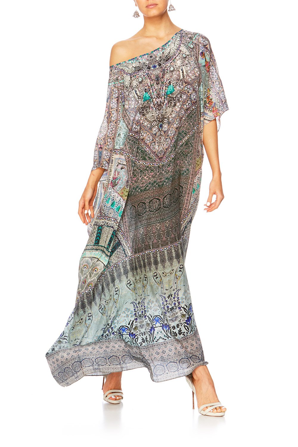 MAMAS HOME ROUND NECK KAFTAN