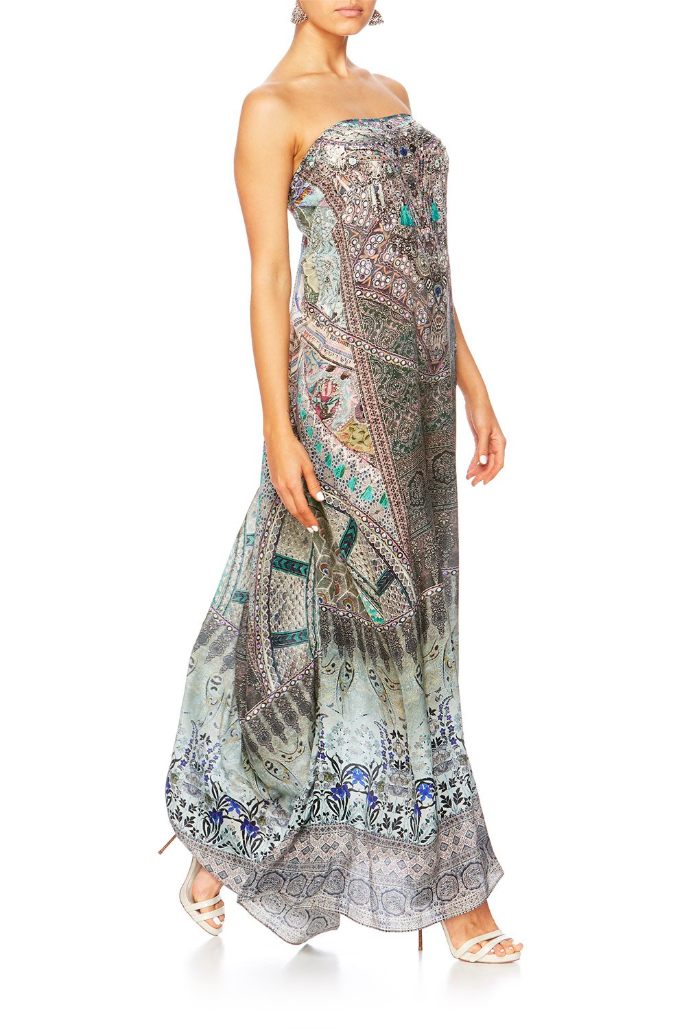 MAMAS HOME ROUND NECK KAFTAN