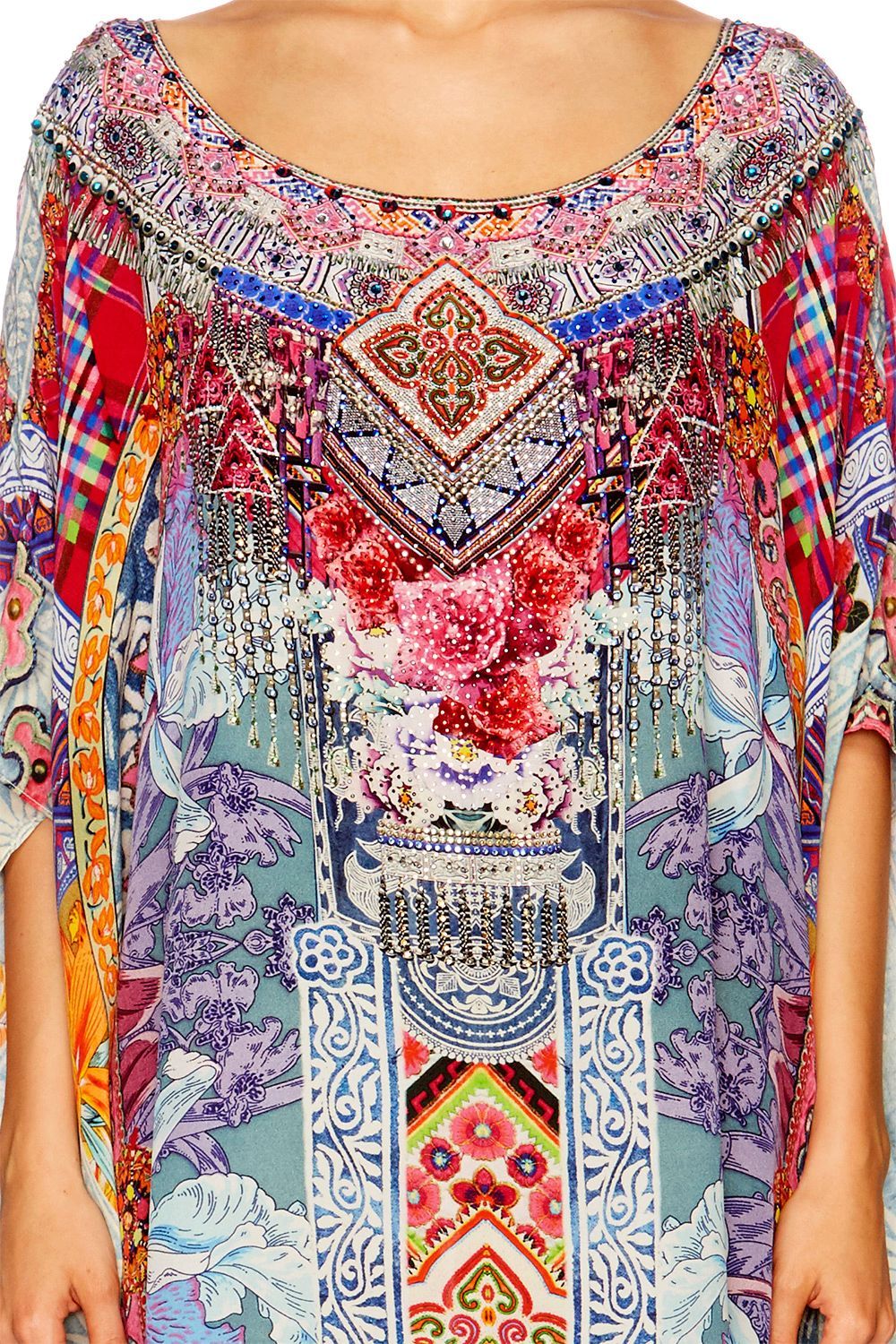 SUNDAY BEST ROUND NECK KAFTAN