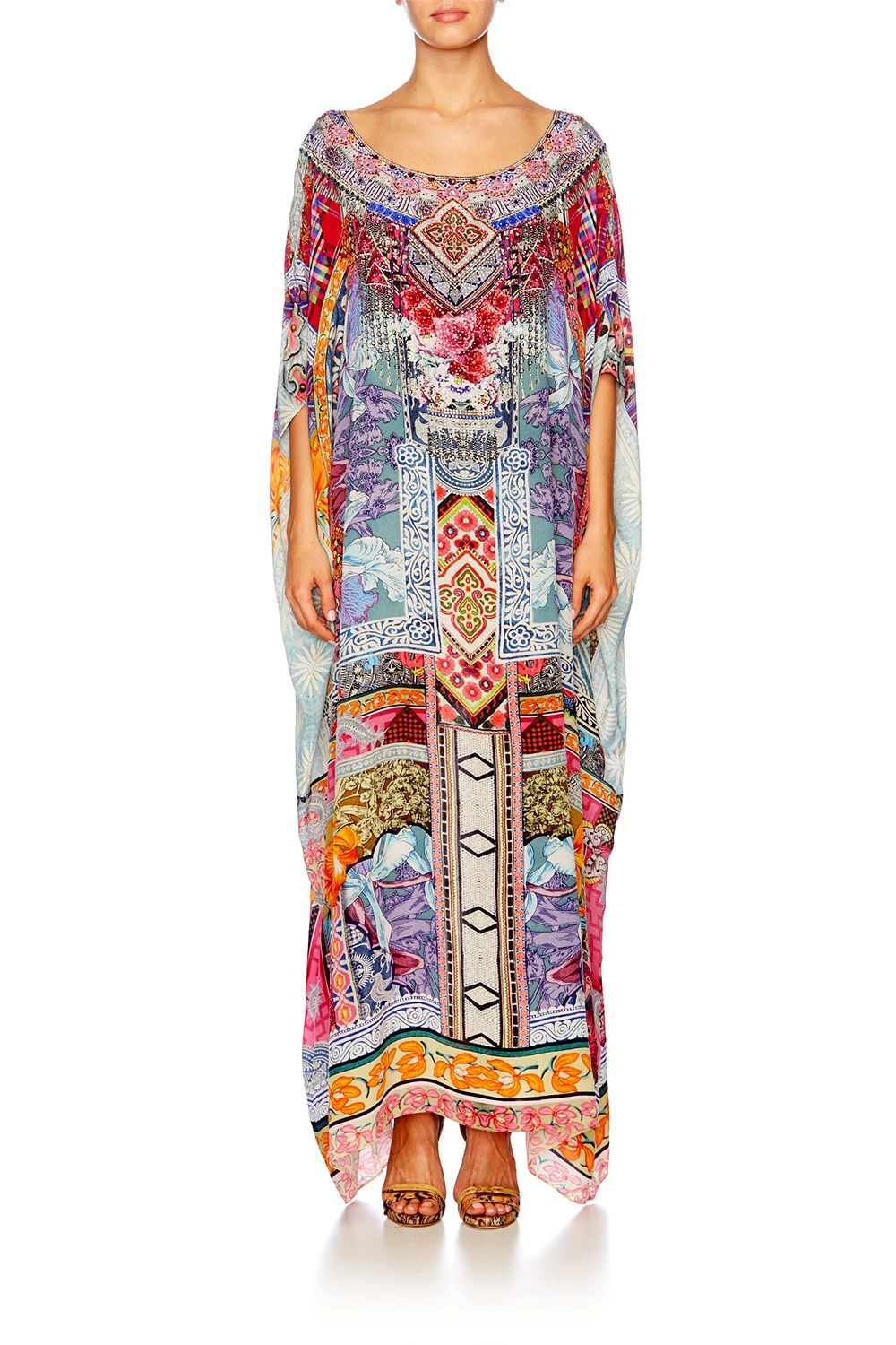 SUNDAY BEST ROUND NECK KAFTAN