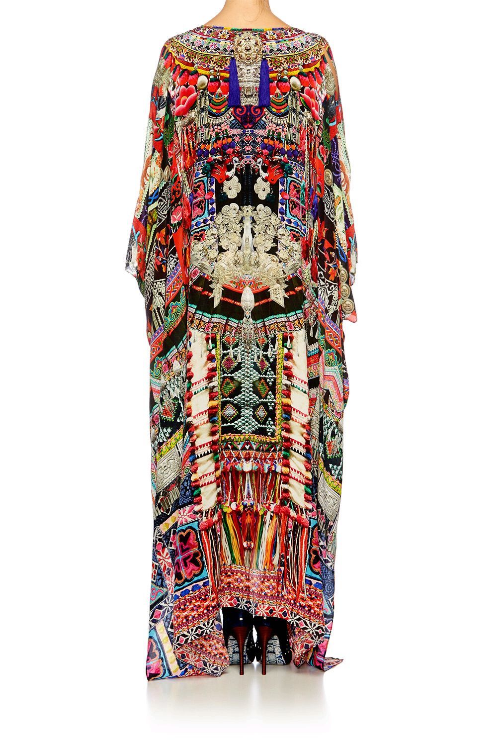 SOUND OF SILVER SPLIT FRONT & SLEEVE KAFTAN