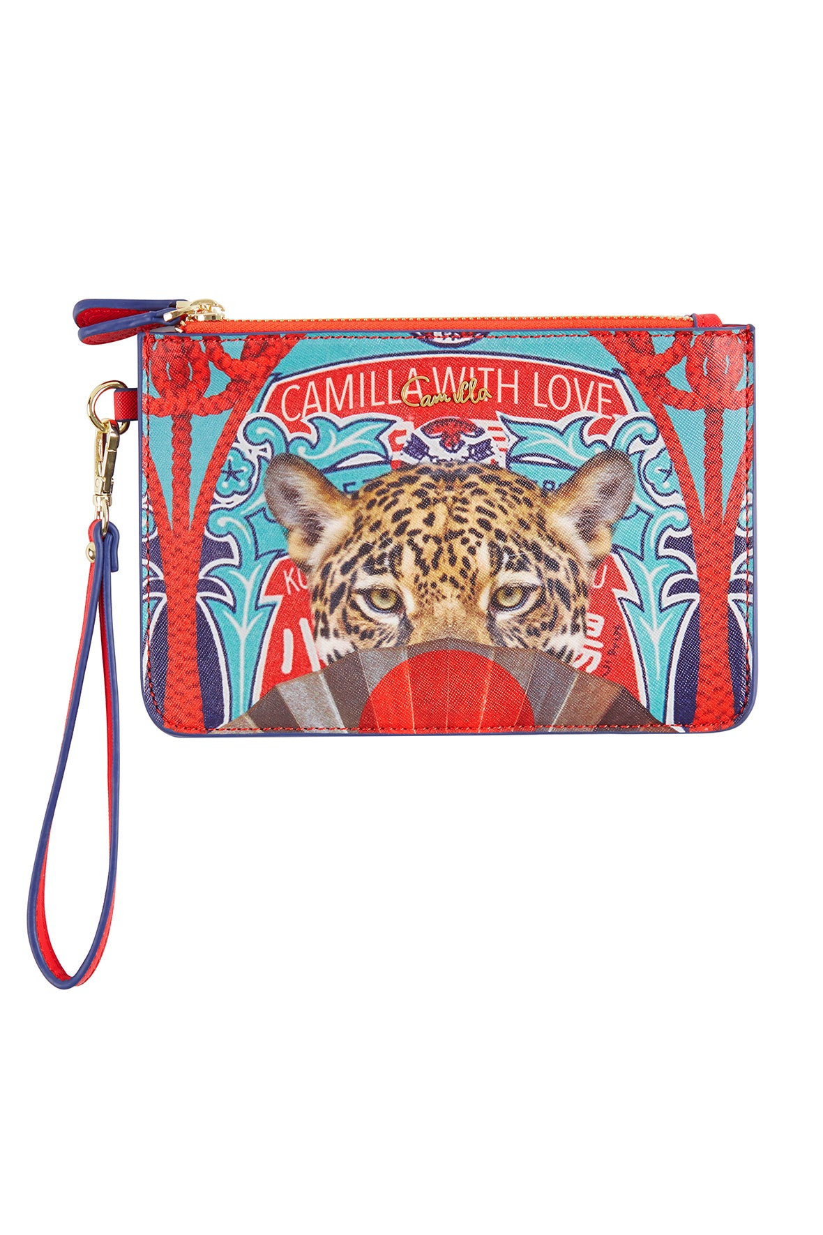 CAMILLA LEOPARD WITH LOVE TWIN PURSE