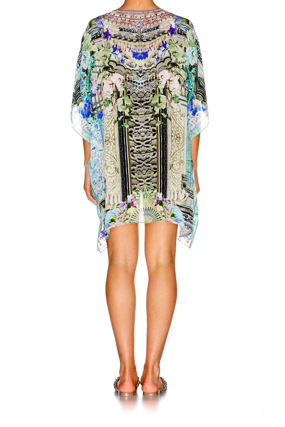 DEAR DIARY SHORT LACE UP KAFTAN