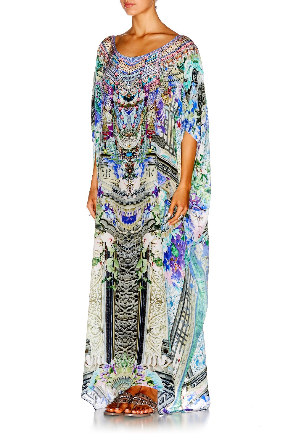 DEAR DIARY ROUND NECK KAFTAN