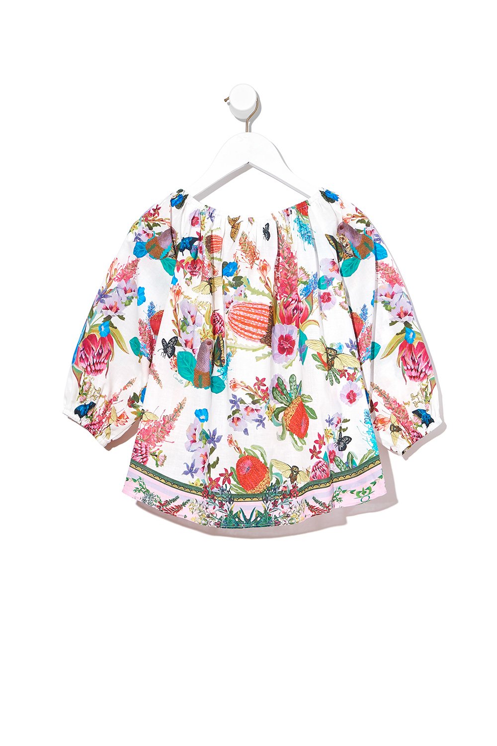 KIDS ELASTICATED NECK BLOUSE HOMEWARD FOUND