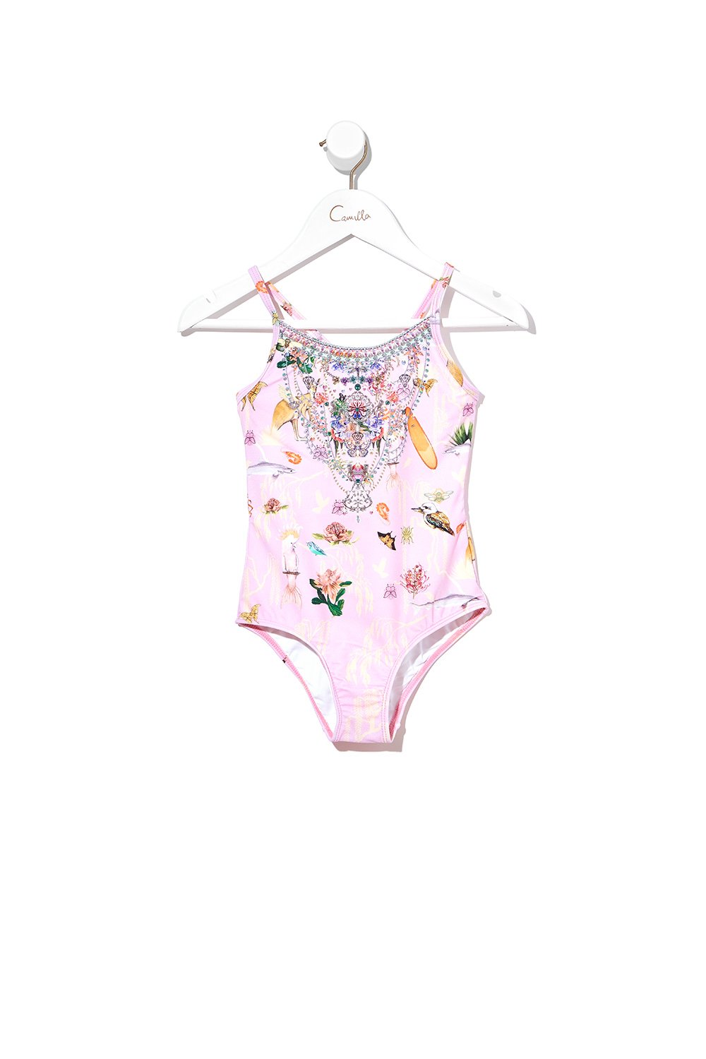 INFANTS ROUND NECK ONE PIECE OVER THE RAINBOW