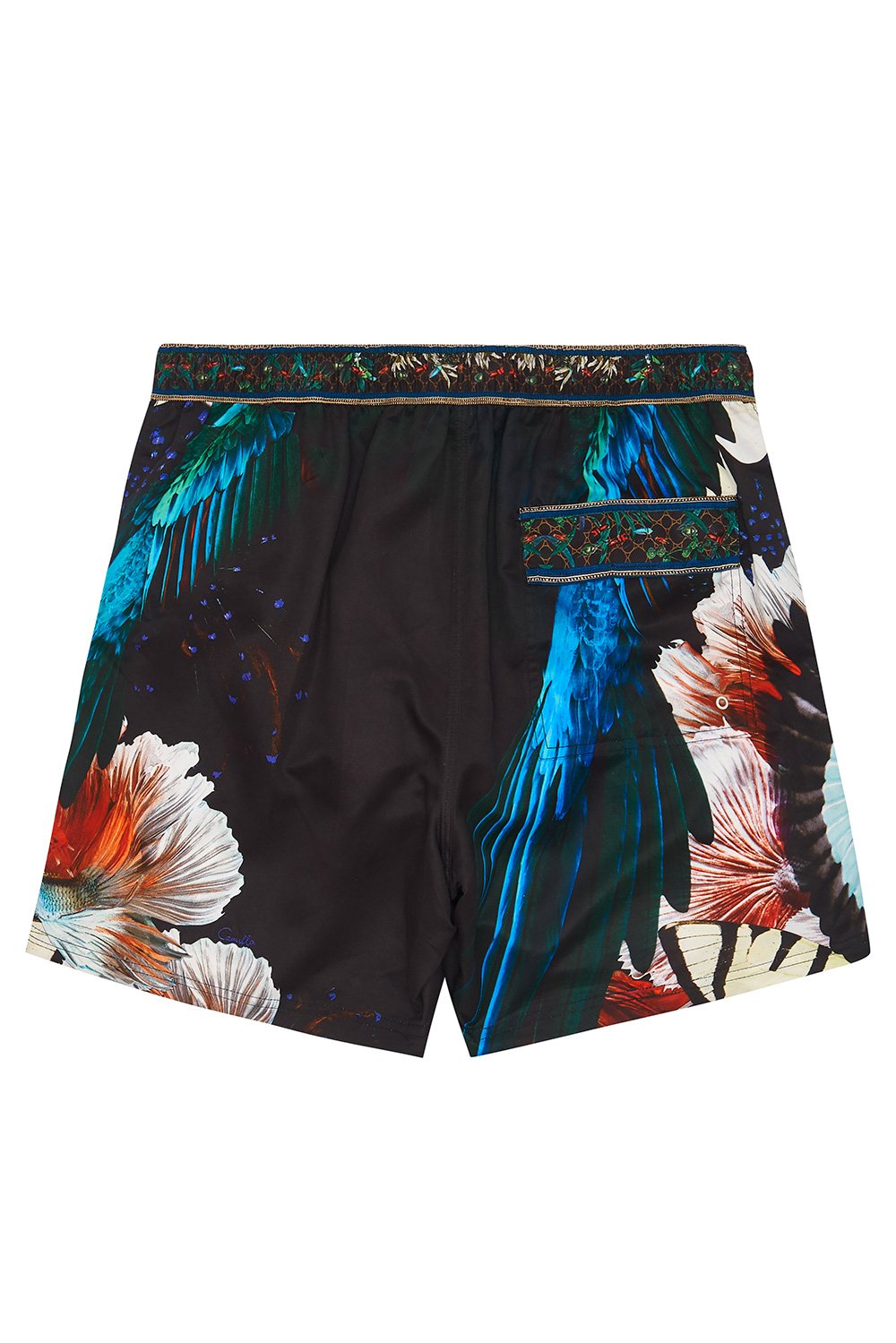ELASTIC WAIST BOARDSHORT NIGHT FLIGHT