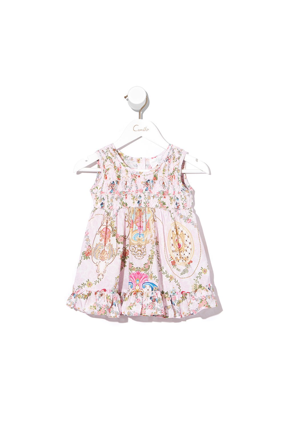BABIES SMOCK DRESS LITTLE PETAL