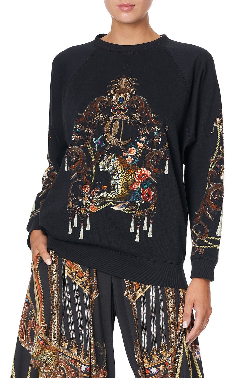 RAGLAN SLEEVE SWEATER BELLE OF THE BAROQUE