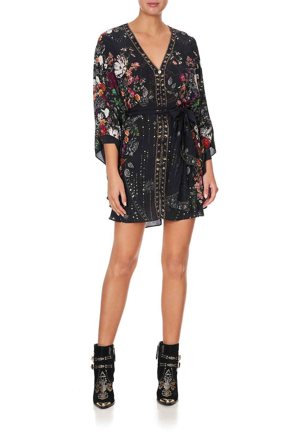 BUTTON UP KAFTAN WITH BELT TO THE GYPSY