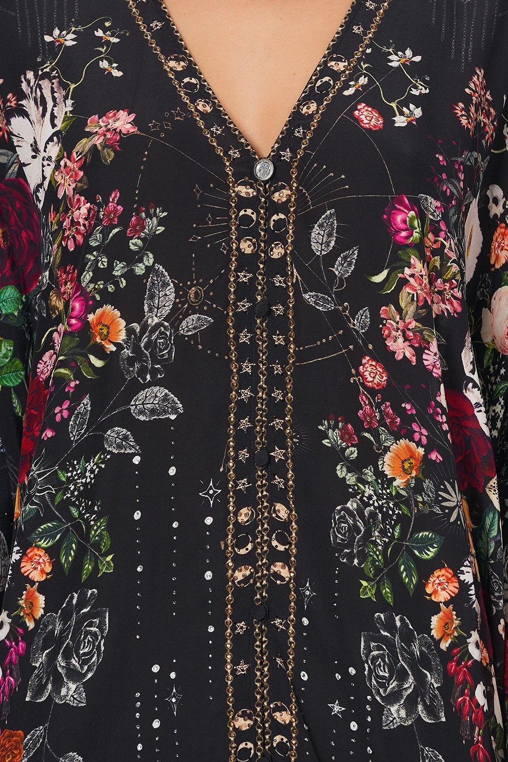 BUTTON UP KAFTAN WITH BELT TO THE GYPSY