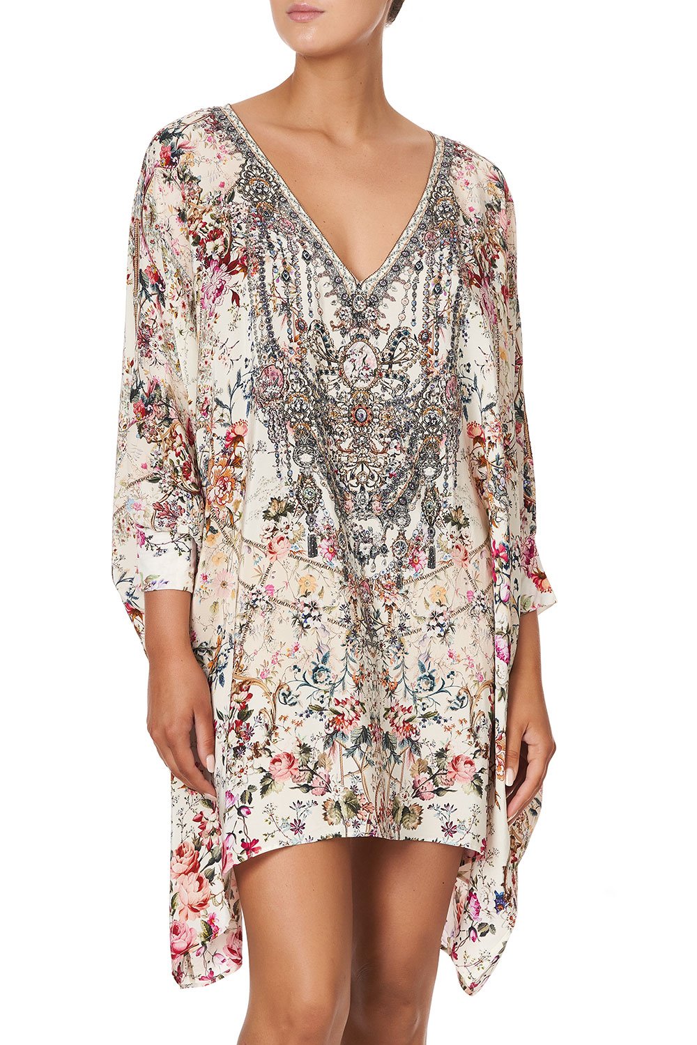 SHORT KAFTAN WITH CUFF LONDON LOOMS