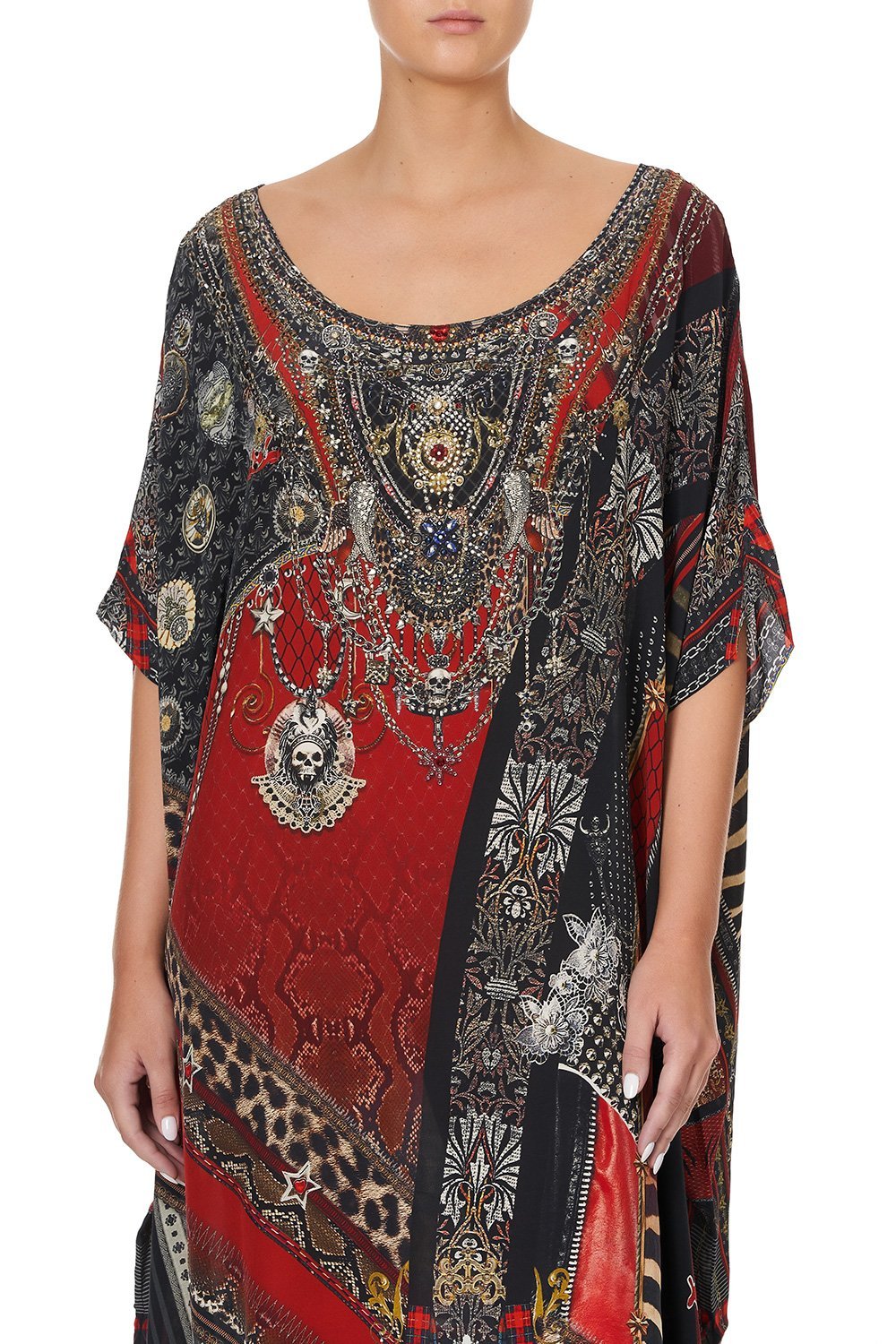 ROUND NECK KAFTAN LONDON CALLING