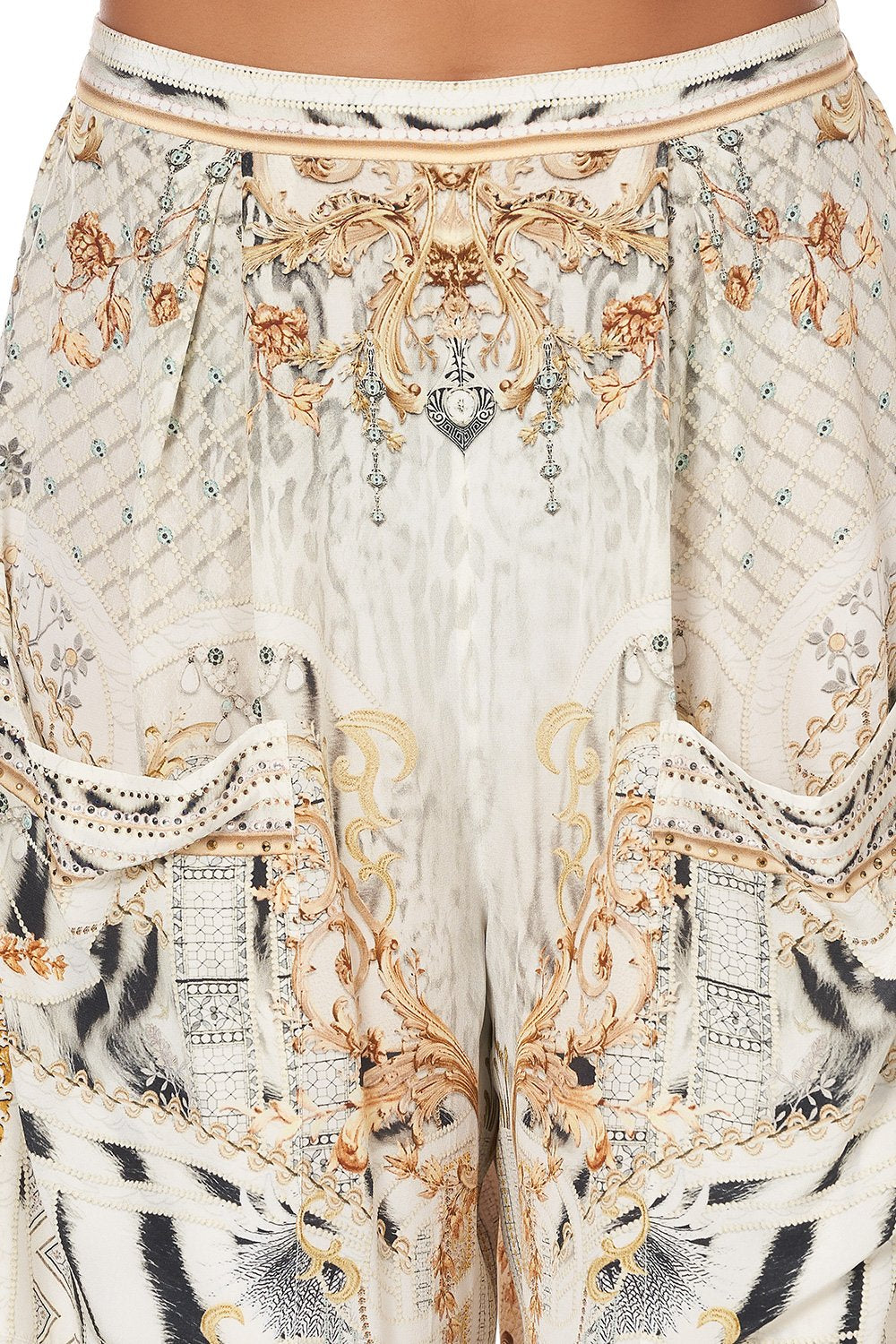 WIDE LEG TROUSER WITH FRONT POCKETS GATES OF GLORY