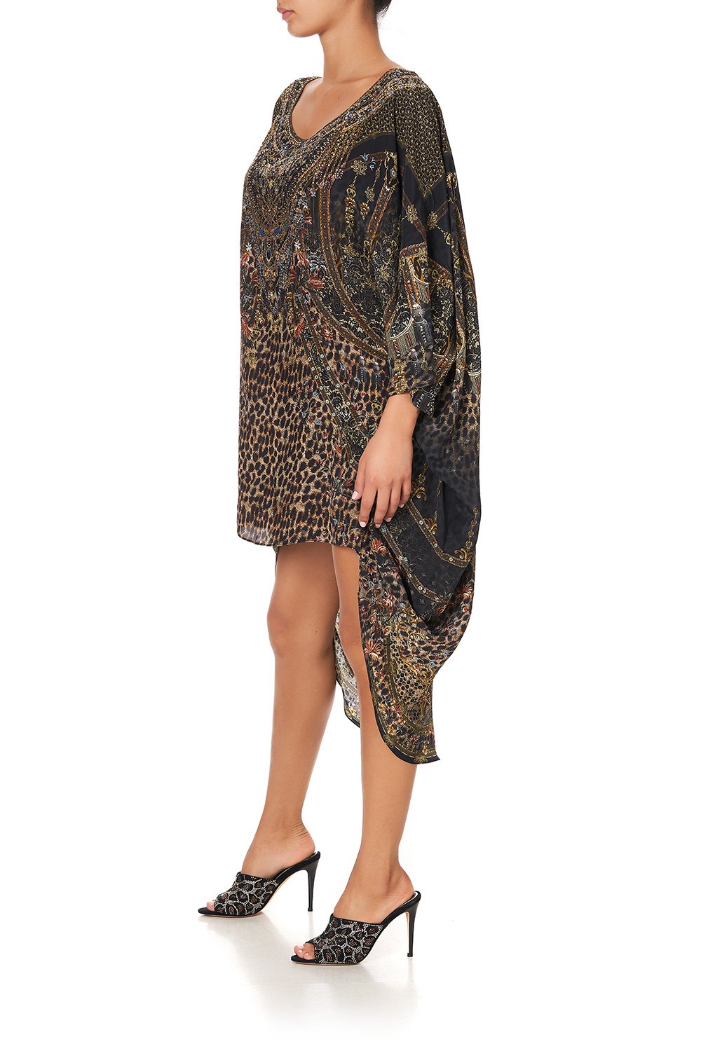 SCOOP BACK HEM DRESS ABINGDON PALACE