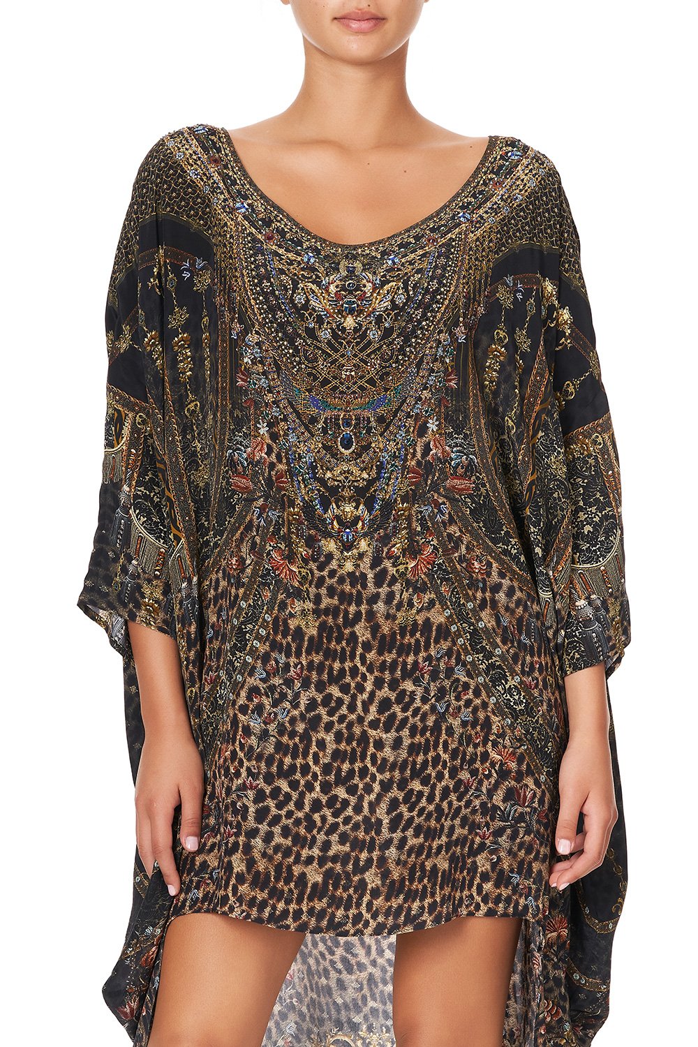 SCOOP BACK HEM DRESS ABINGDON PALACE