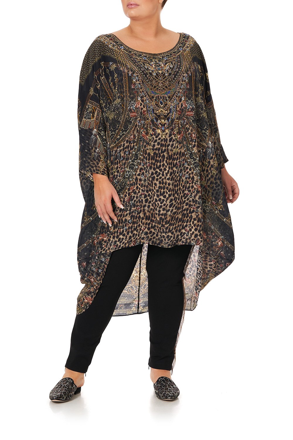 SCOOP BACK HEM DRESS ABINGDON PALACE