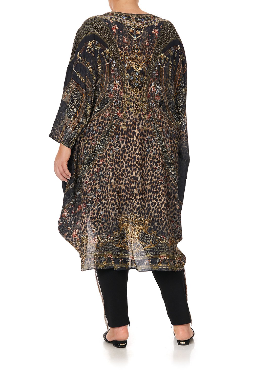 SCOOP BACK HEM DRESS ABINGDON PALACE