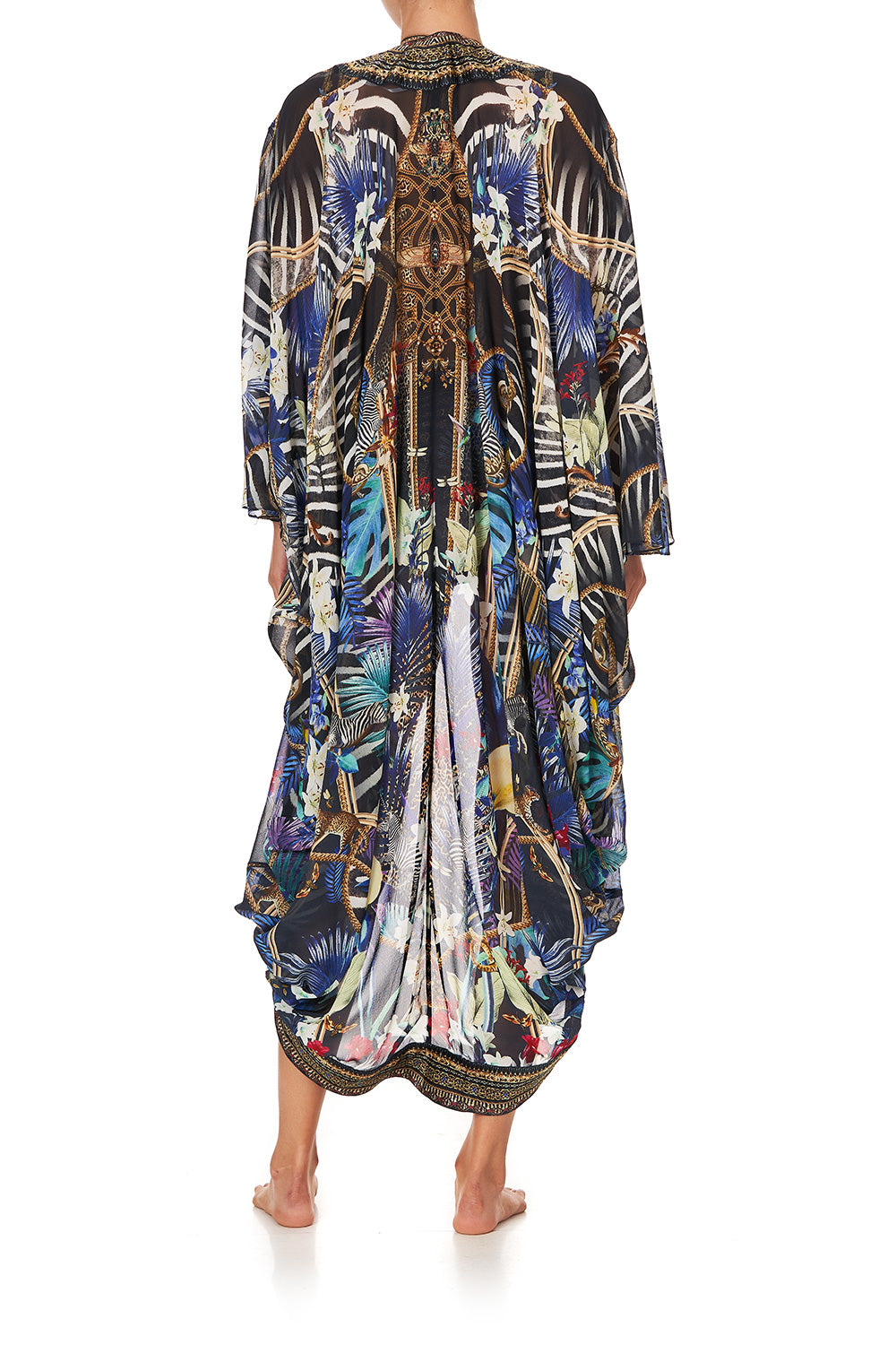 LONGE SLEEVE LONG CAPE RAINBOW ROOM