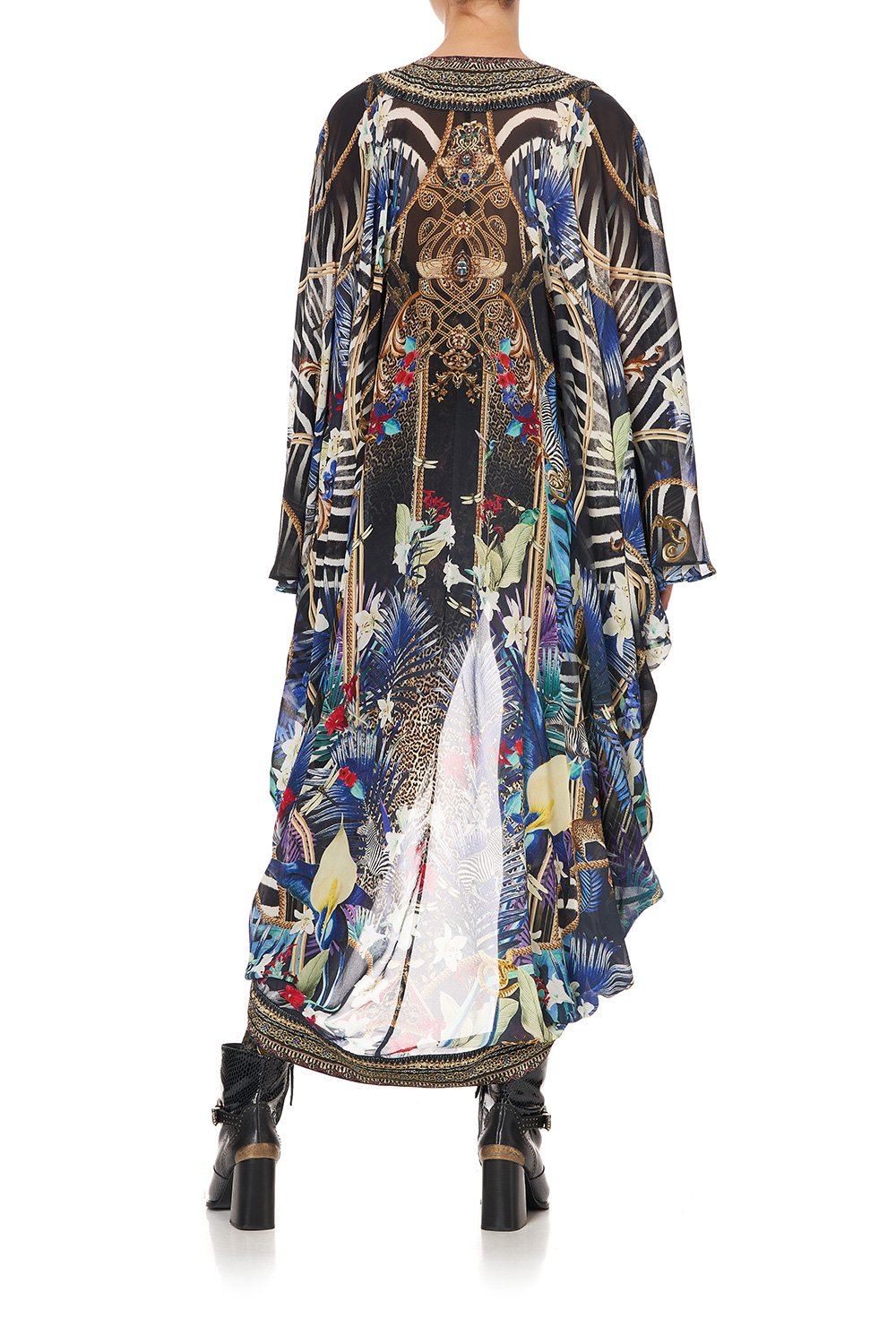 LONGE SLEEVE LONG CAPE RAINBOW ROOM