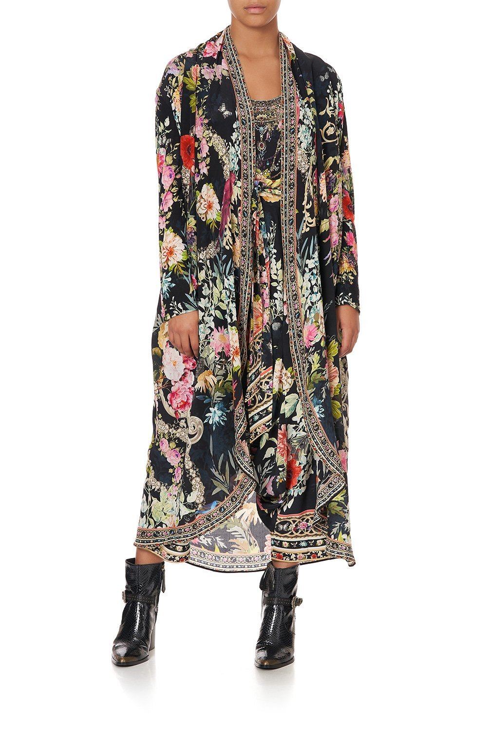 LONG CASUAL JACKET WITH POCKETS HAMPTON HIVE