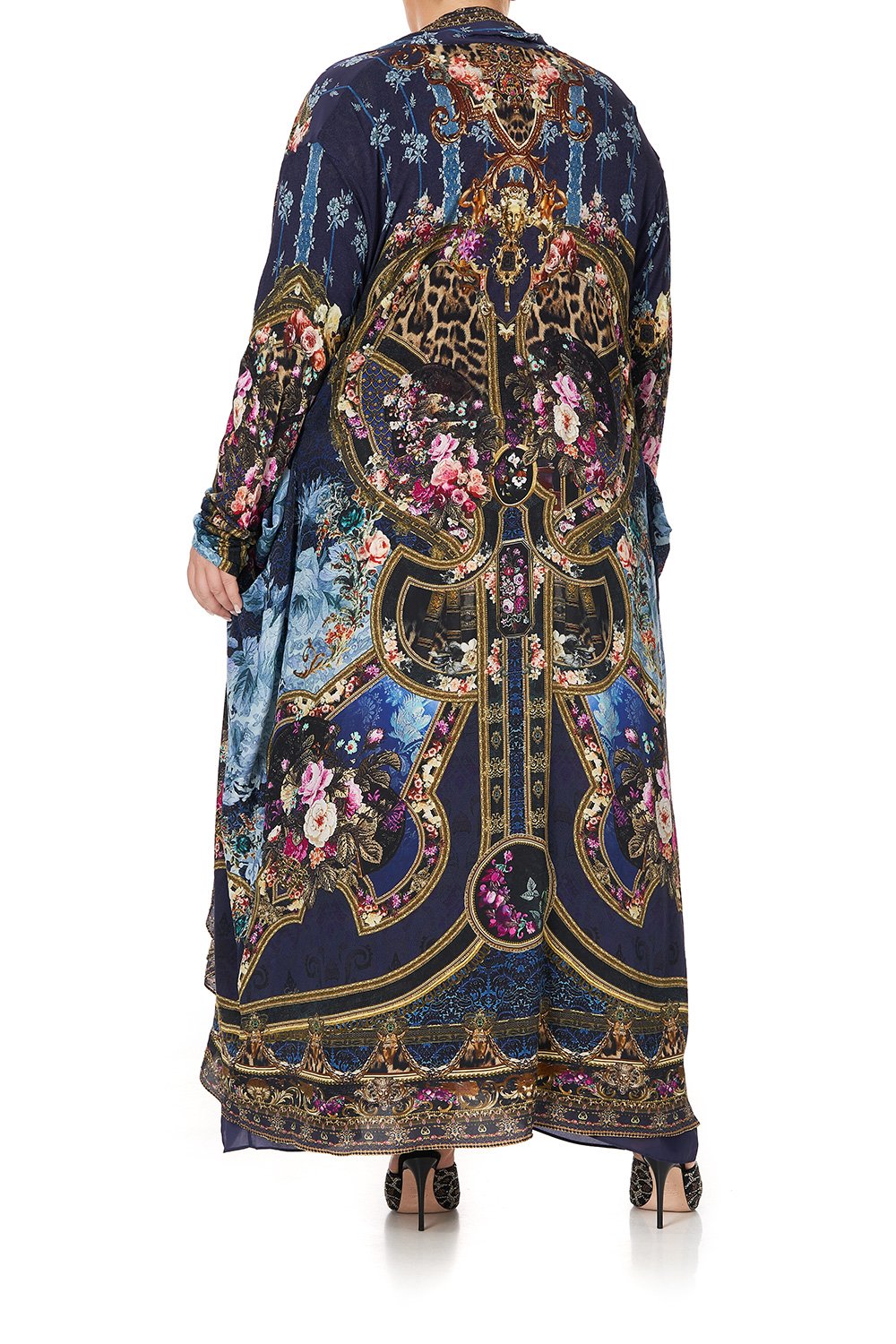 LONG CASUAL JACKET WITH POCKETS FIELDS OF TREASURE