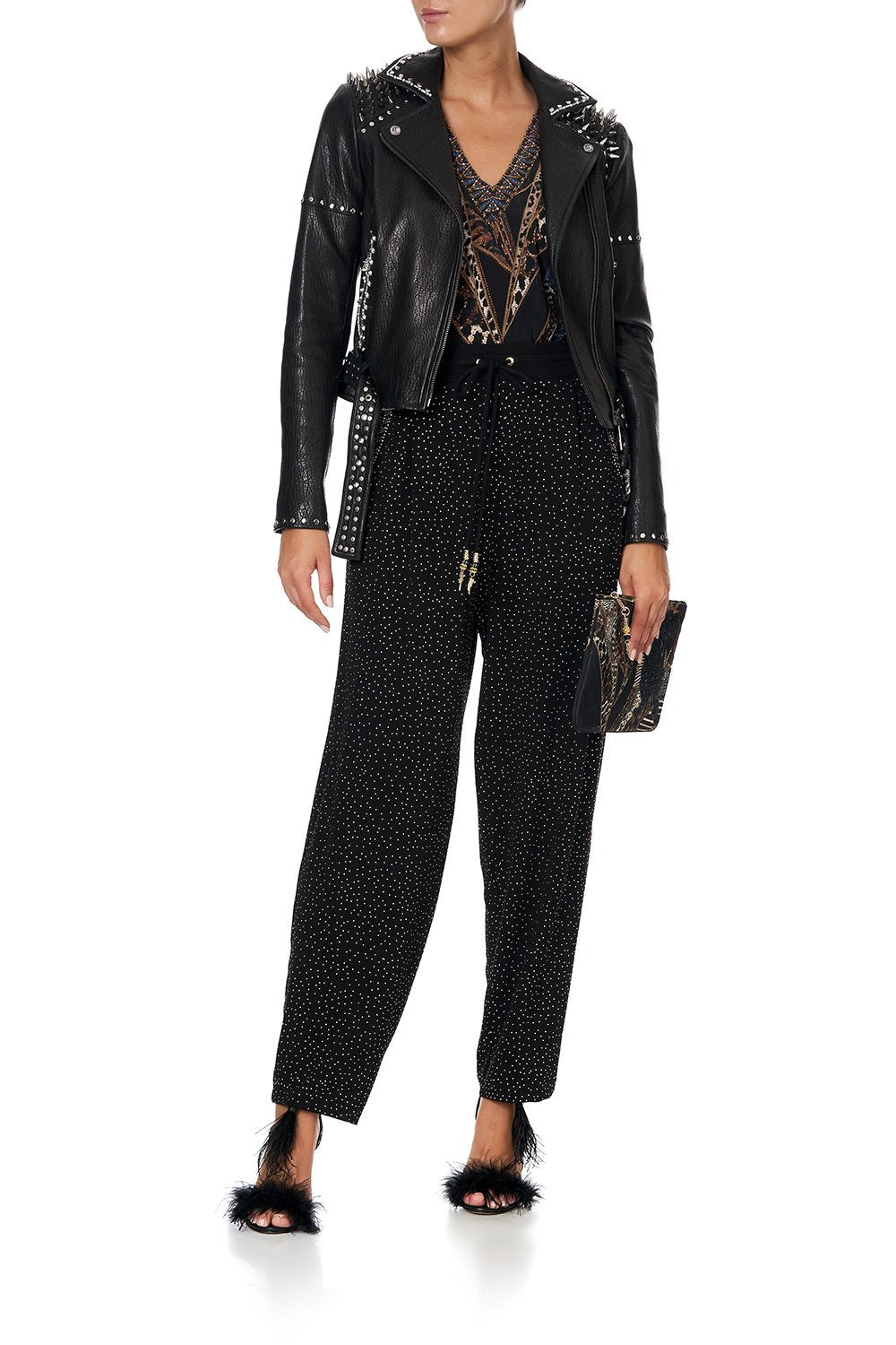 DRAWCORD RELAXED PANT LADY STARDUST