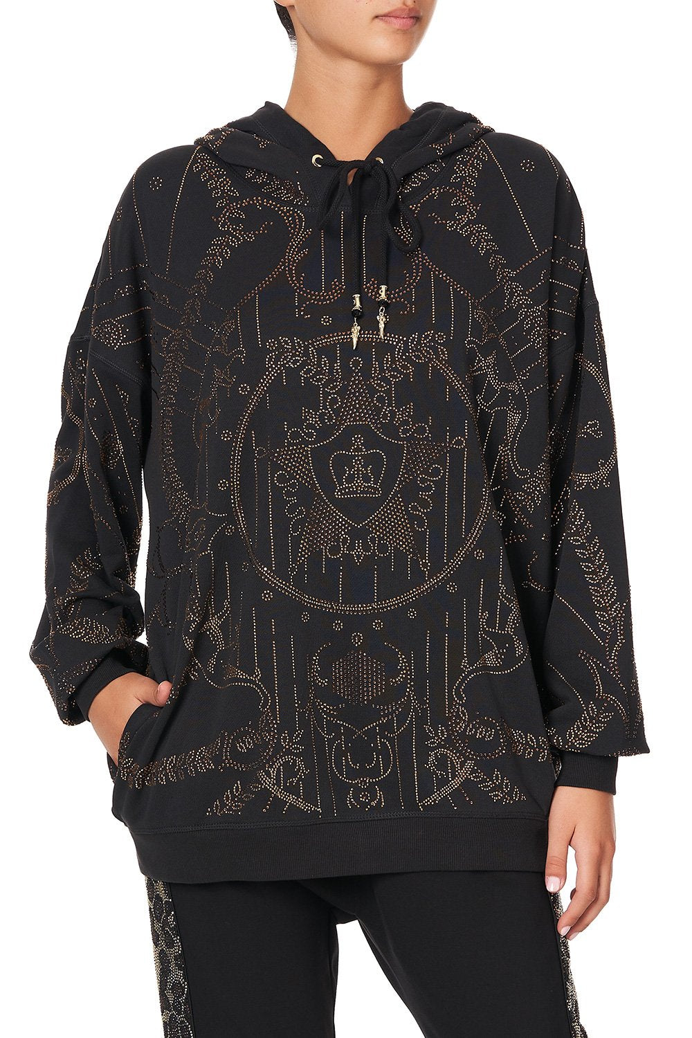 HOODY SWEATER WITH POCKETS ABINGDON PALACE