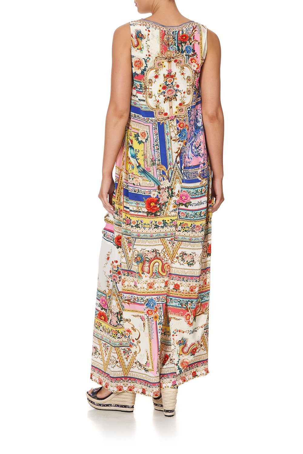 HIGH LOW CROSS OVERLAY TOP PARTY IN THE PALACE