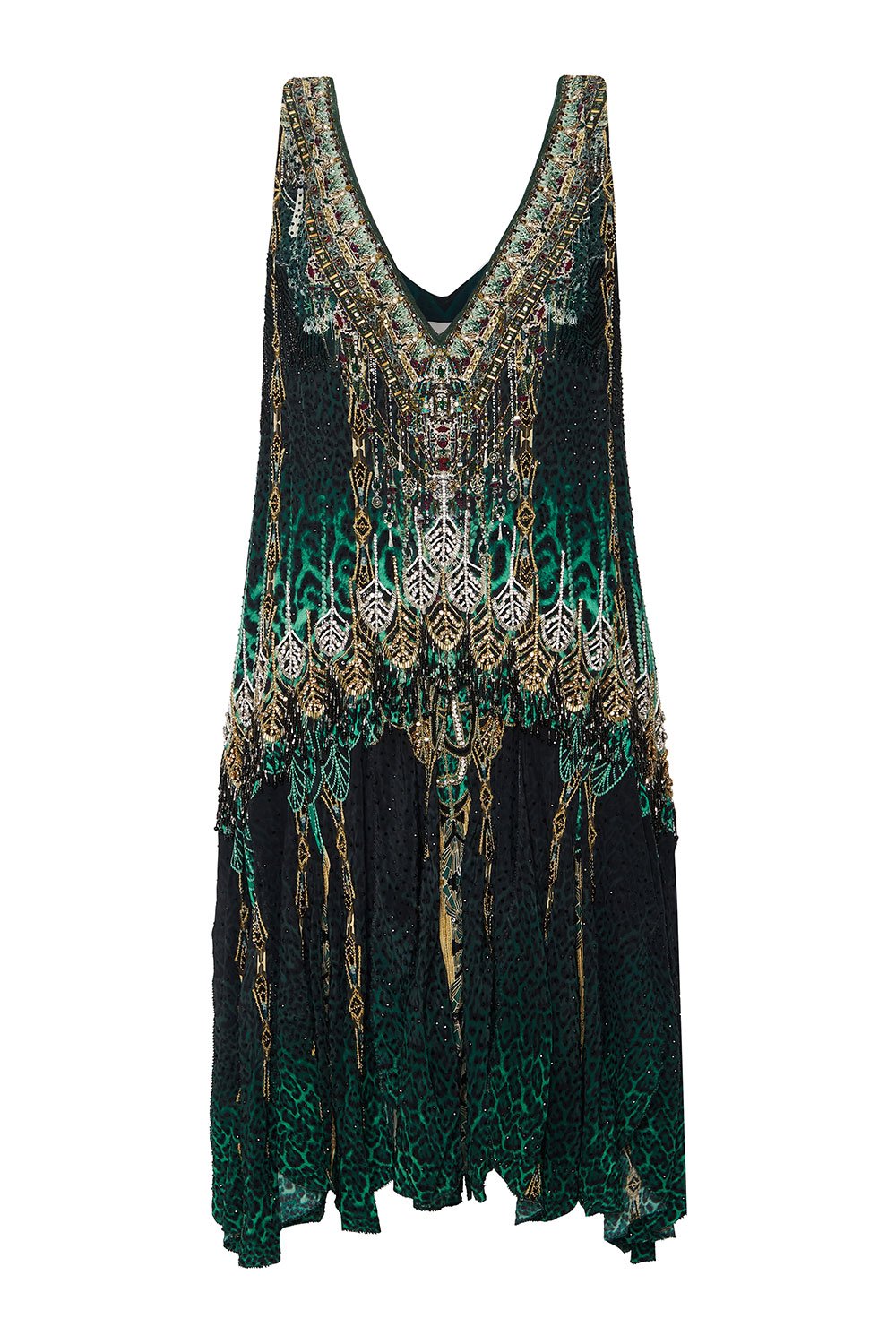 DROPPED WAIST PANELLED DRESS FITZGERALDS FLAPPER