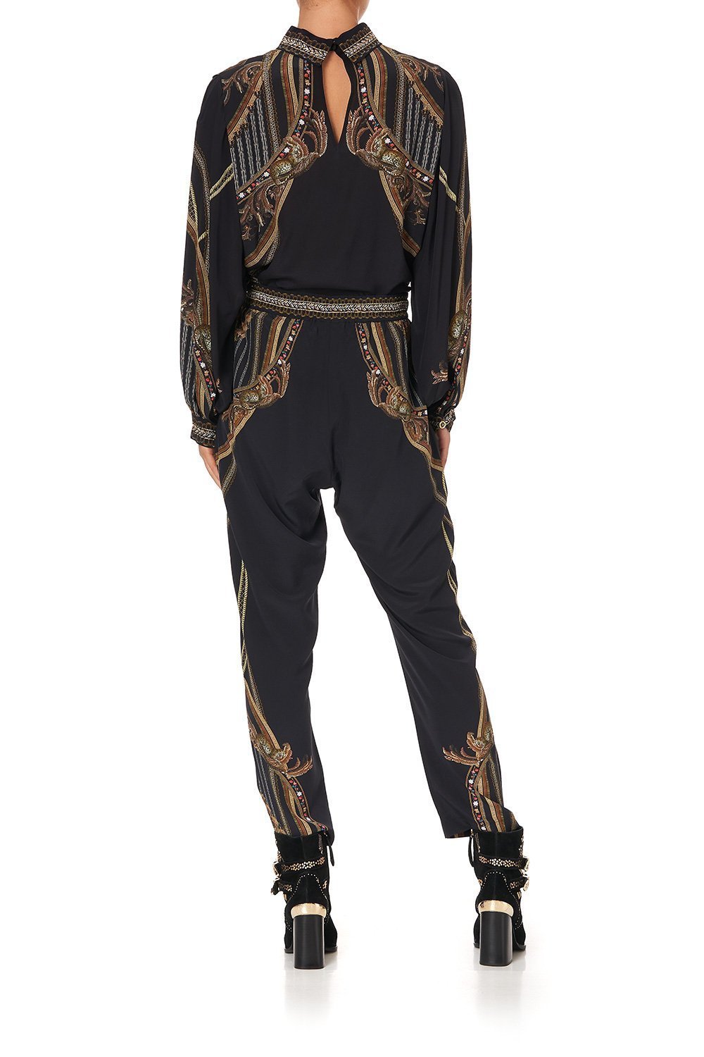 TUCKED SHOULDER TOP BELLE OF THE BAROQUE