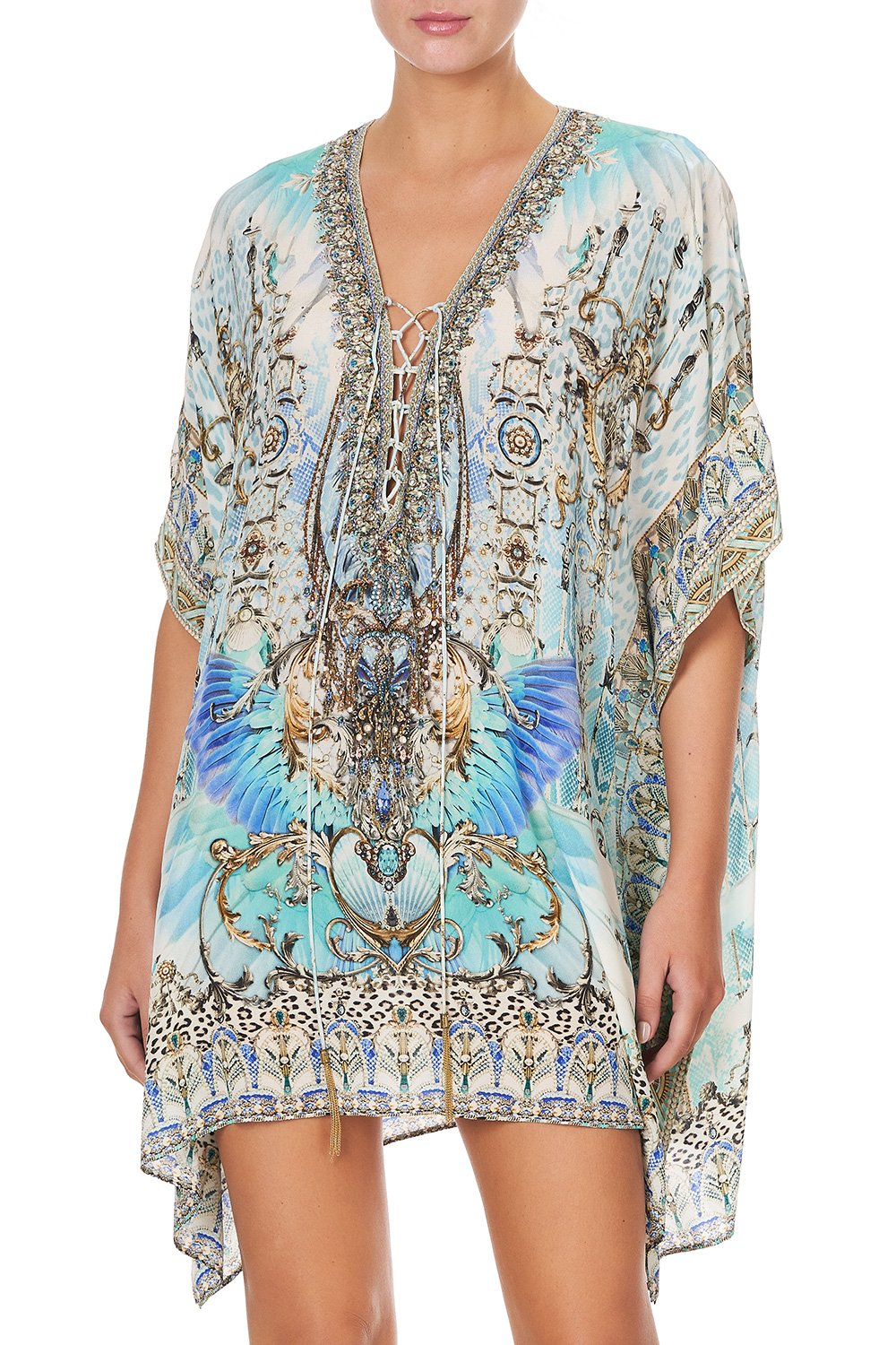 SHORT LACE UP KAFTAN GATSBYS GIRL