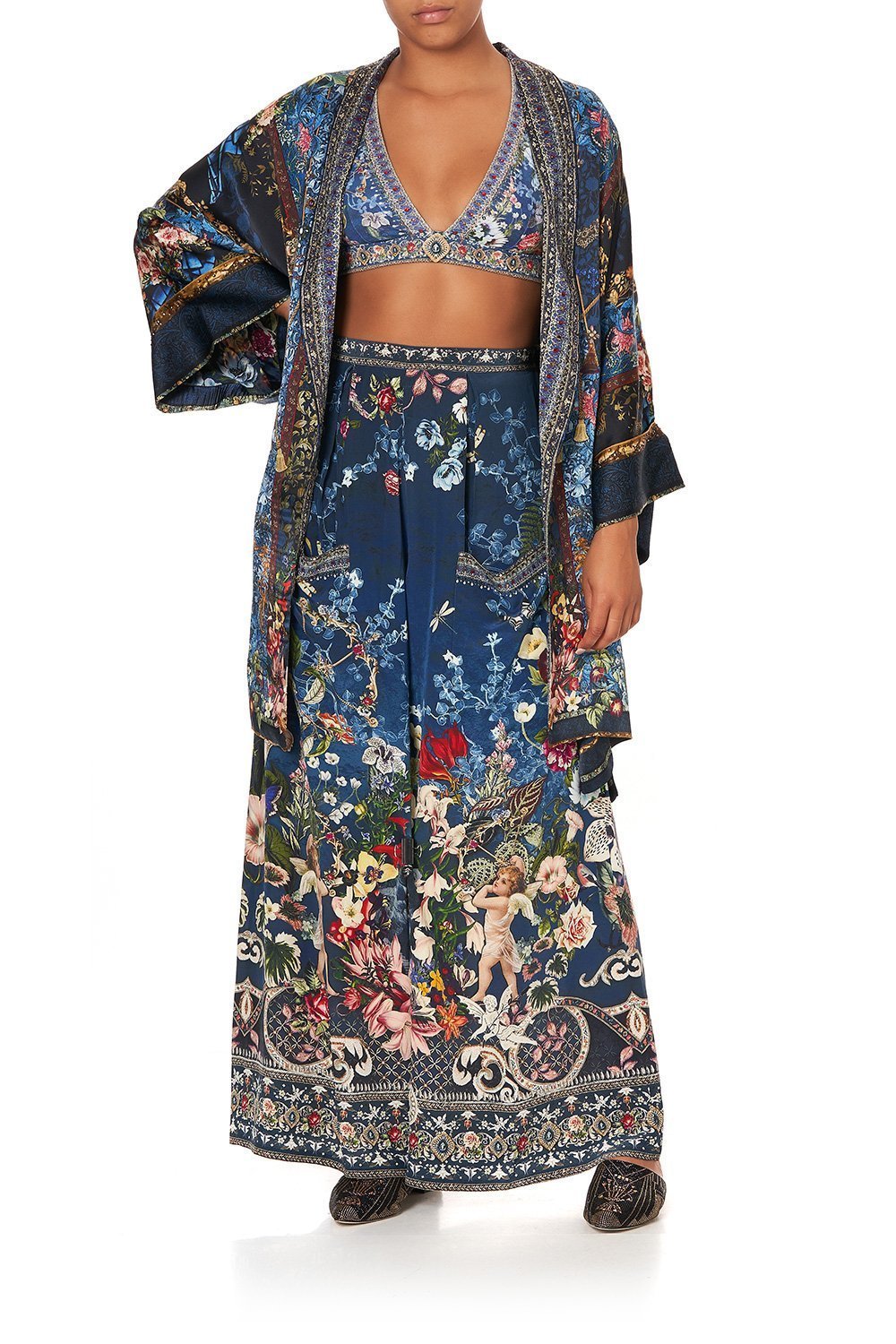 WIDE LEG TROUSER WITH FRONT POCKETS DREAMS OF MIDSUMMER