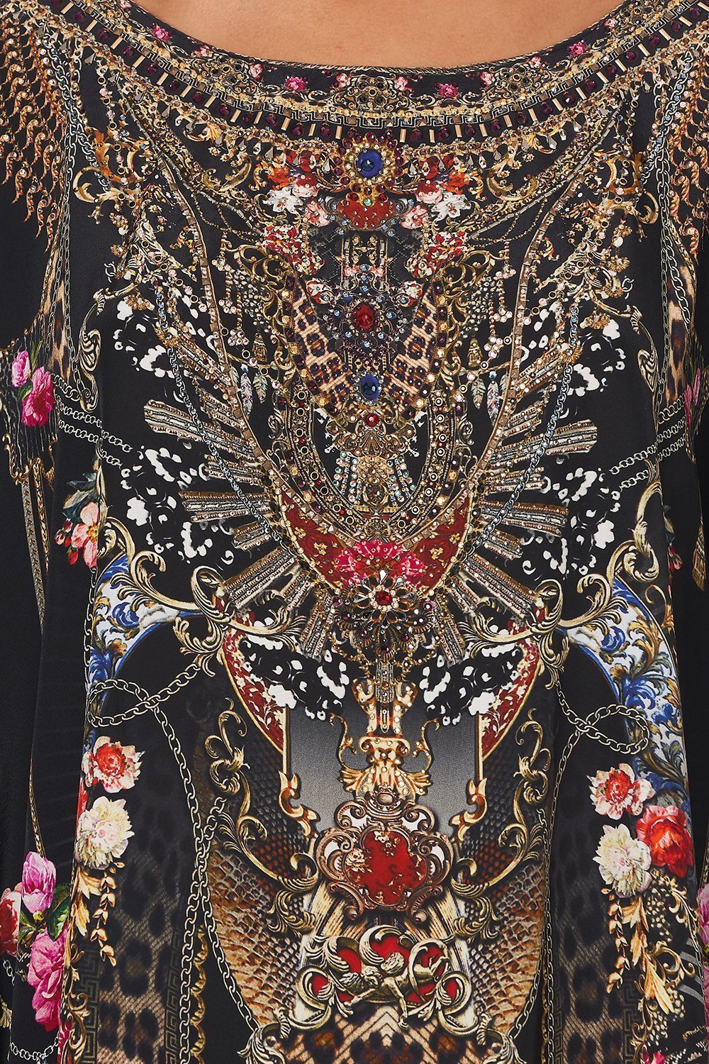 ROUND NECK KAFTAN GOTHIC GODDESS