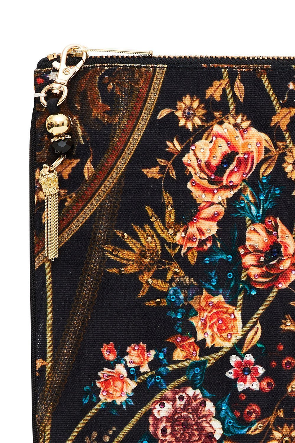 SMALL CANVAS CLUTCH BELLE OF THE BAROQUE