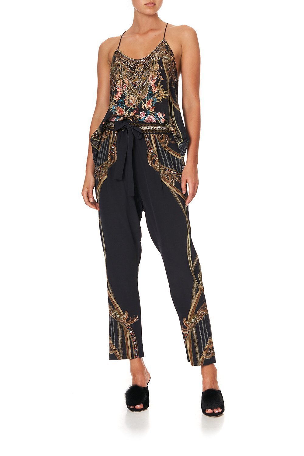 T BACK SHOESTRING TOP BELLE OF THE BAROQUE