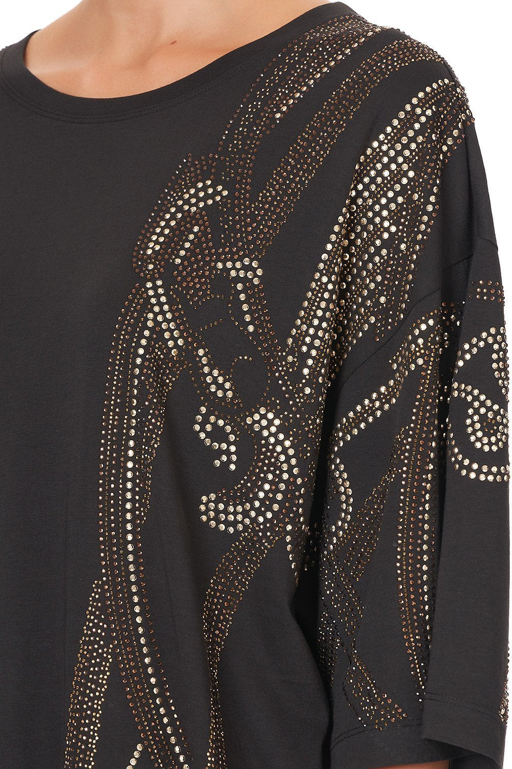 SUPER OVERSIZED TEE BELLE OF THE BAROQUE