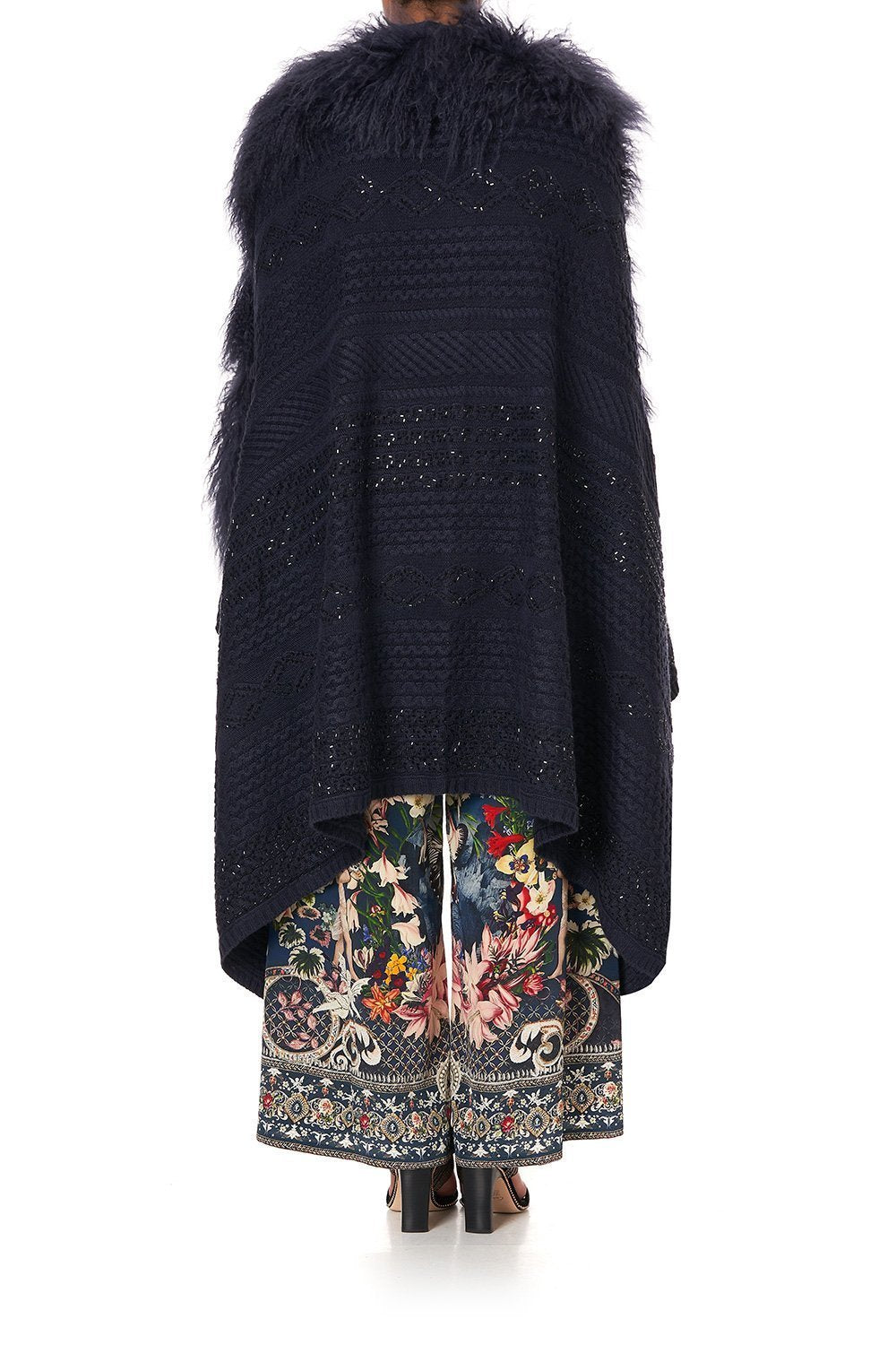 SHEARLING CAPE DREAMS OF MIDSUMMER