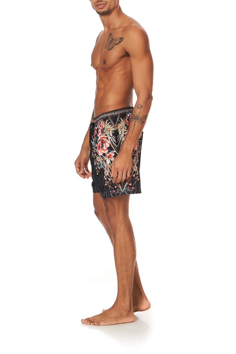 ELASTIC WAIST BOARDSHORT BELLE OF THE BAROQUE