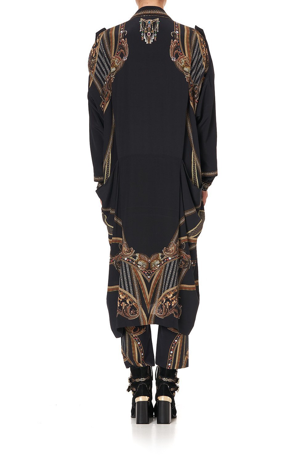 RELAXED PANEL COAT BELLE OF THE BAROQUE