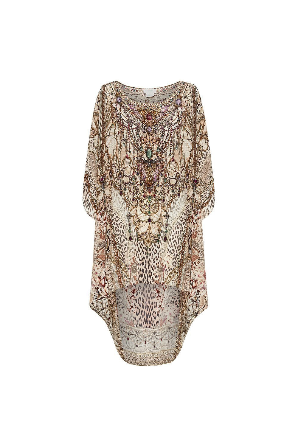 SCOOP BACK HEM DRESS ALL IS NOUVEAU