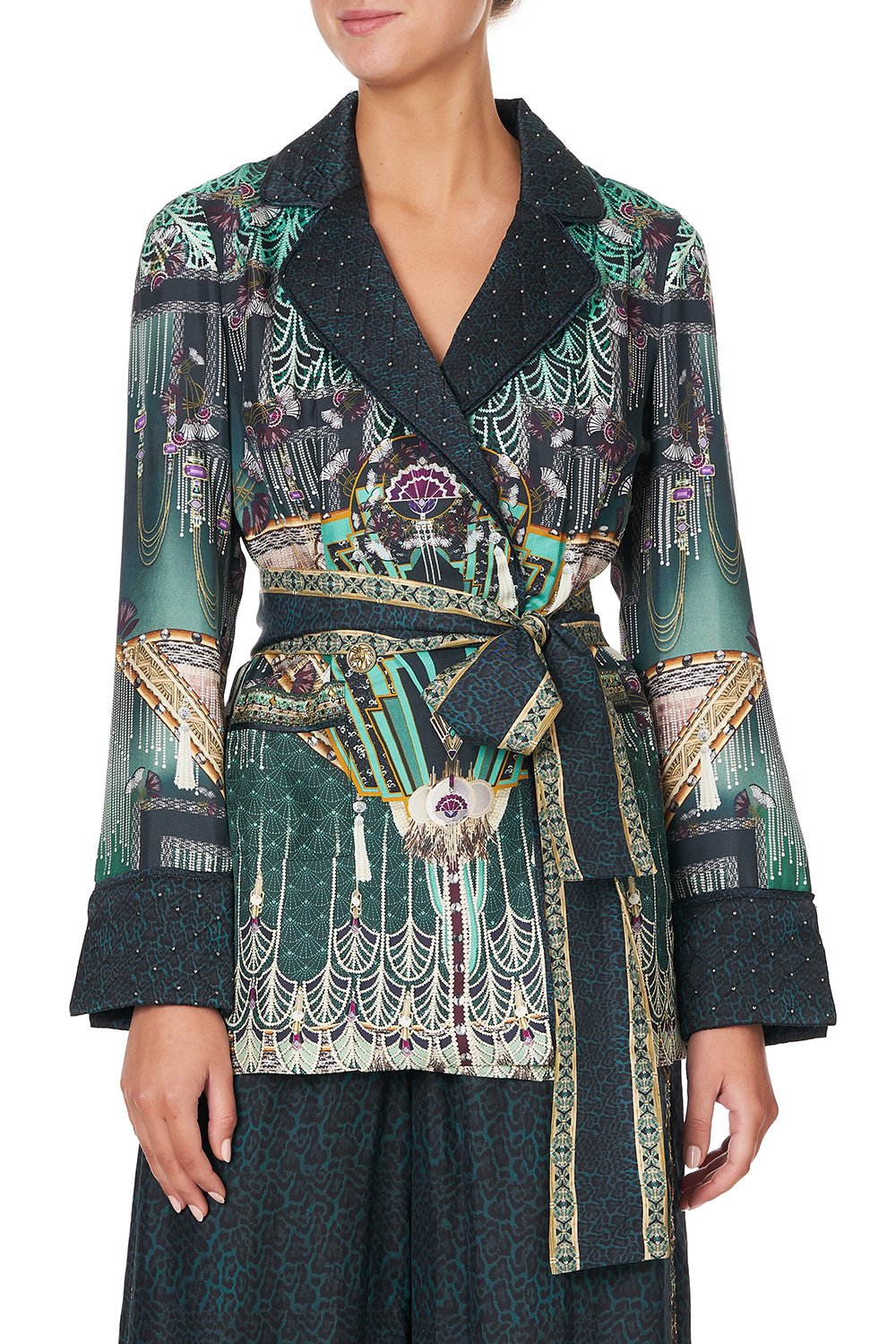 RELAXED JACKET WITH HIP POCKETS FITZGERALDS FLAPPER