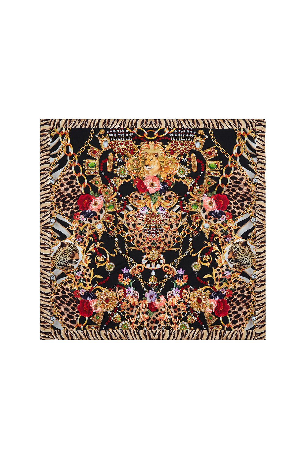 LARGE SQUARE SCARF A NIGHT IN THE 90S