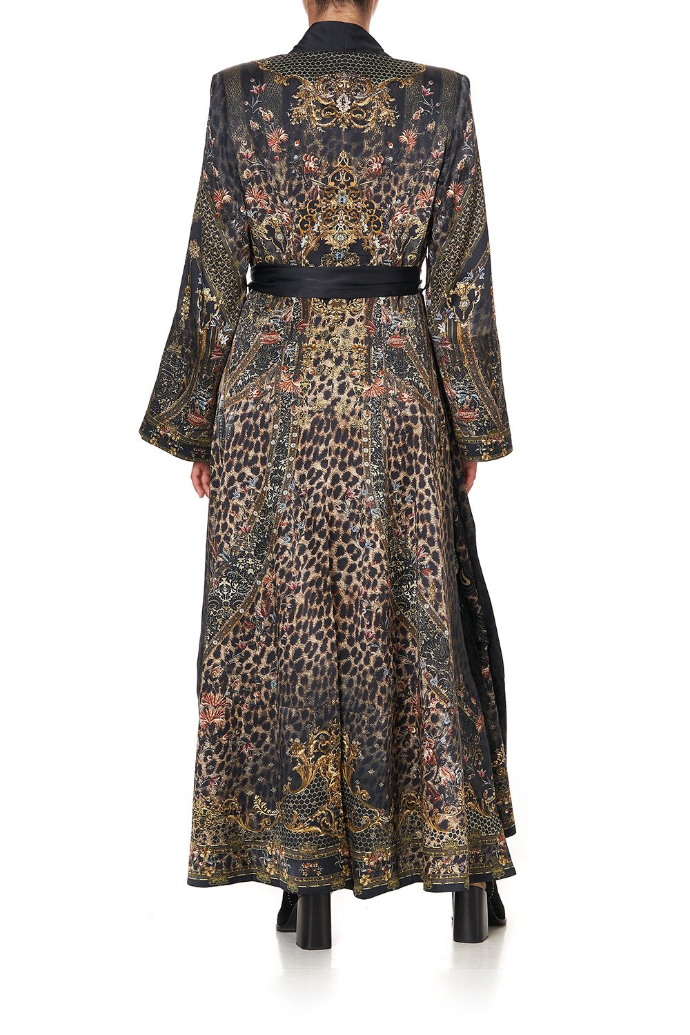 KIMONO COAT WITH SPLITS ABINGDON PALACE