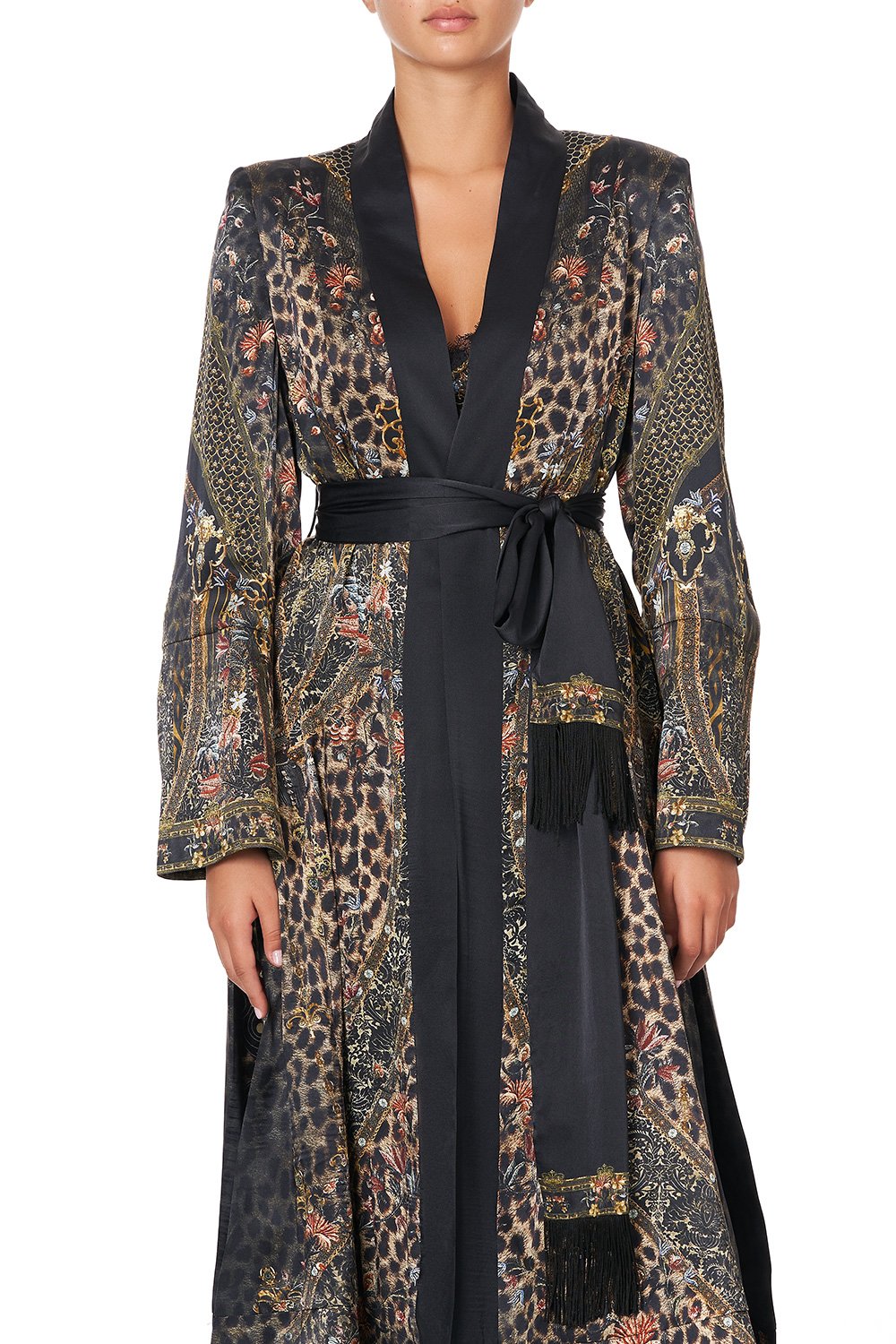 KIMONO COAT WITH SPLITS ABINGDON PALACE